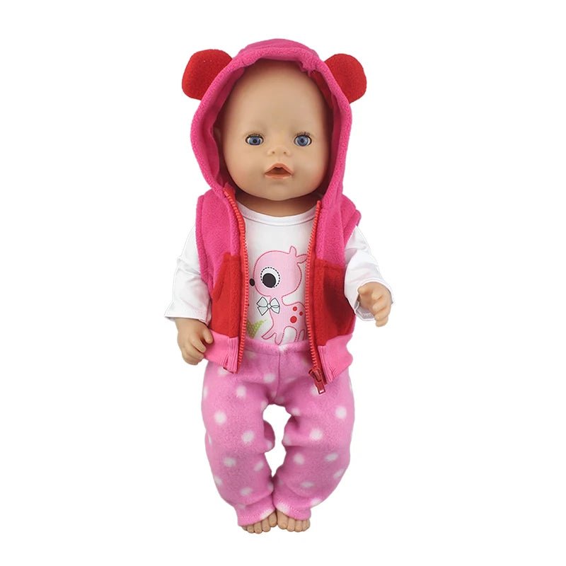 43cm baby doll 17 inch reborn baby doll clothes - 24