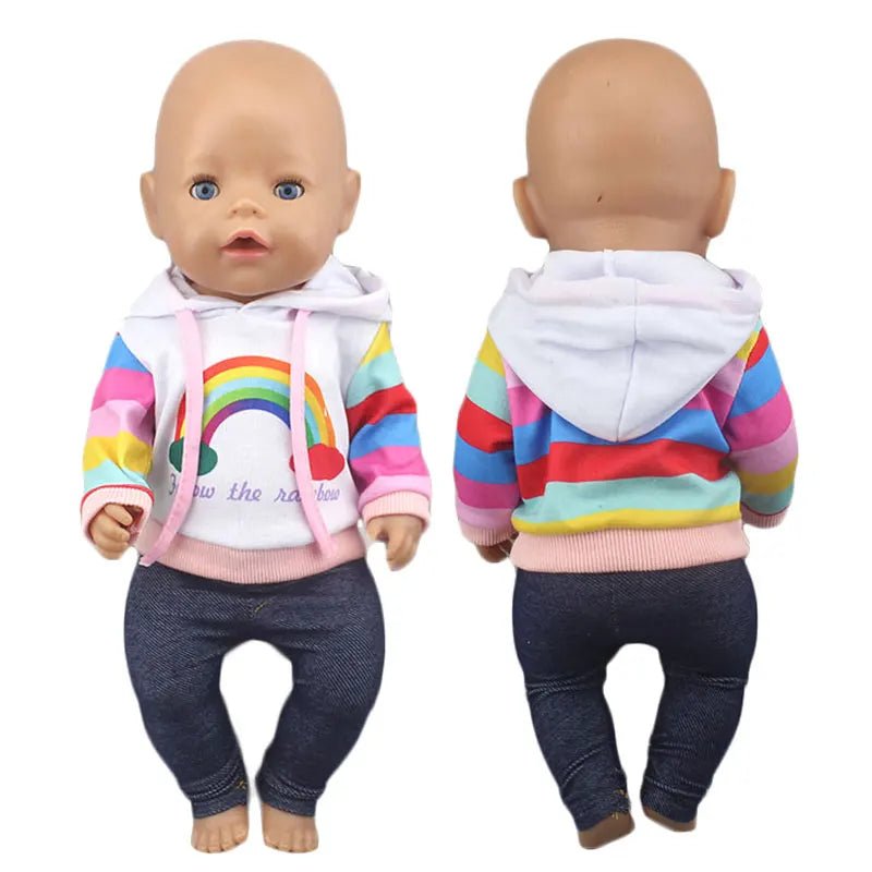 43cm baby doll 17 inch reborn baby doll clothes - 10