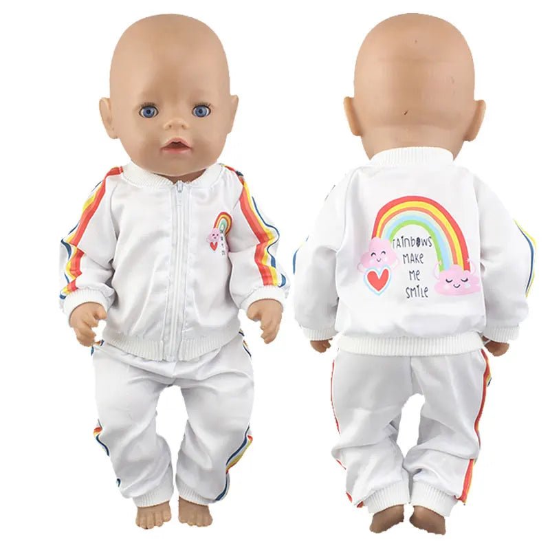 43cm baby doll 17 inch reborn baby doll clothes - 15