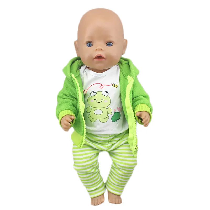 43cm baby doll 17 inch reborn baby doll clothes - 22