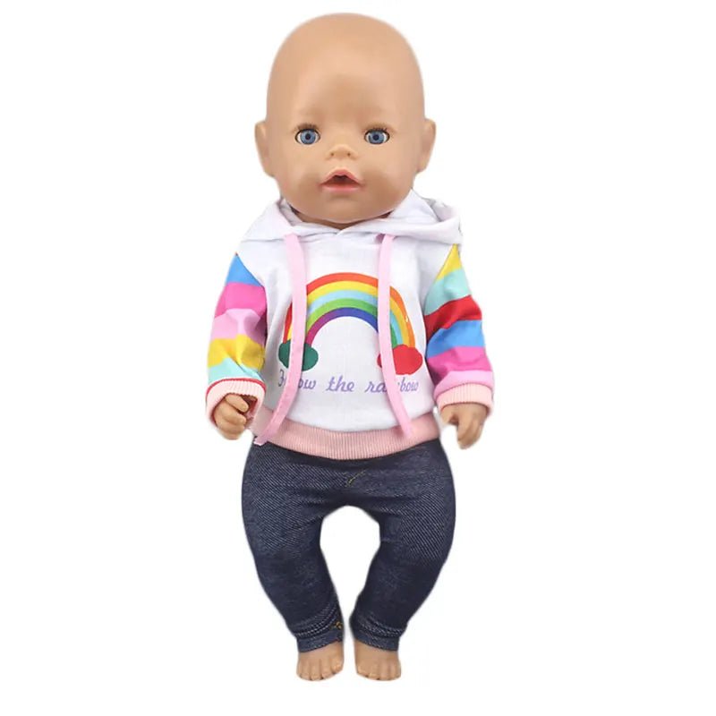 43cm baby doll 17 inch reborn baby doll clothes - 29