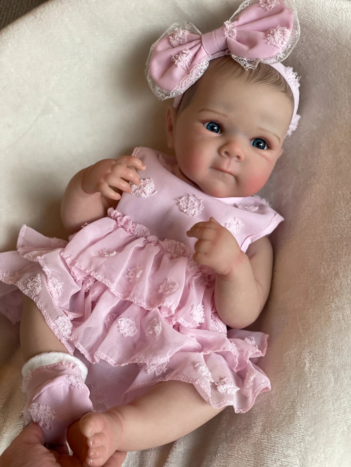 18 inch bettie full body soft silicone girl reborn baby doll