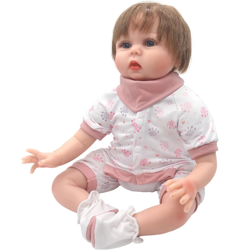 50-55cm reborn baby doll clothes rompers 22 inch doll clothes dress skirt toys outfit