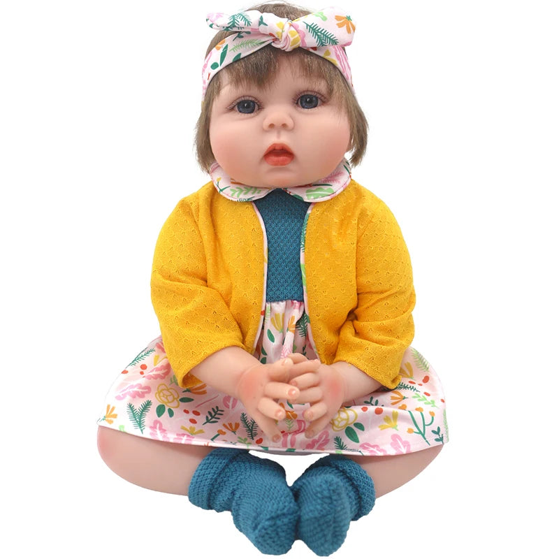 50-55cm reborn baby doll clothes rompers 22 inch doll clothes dress skirt toys outfit