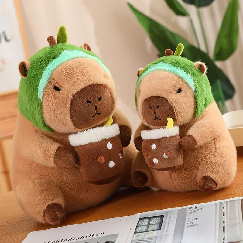 Kawaii Anime Capybara Bread Plush Toy Creative Stuffed Animals Capybara Toast Doll Girl Birthday Toys Girlfriend Cute Gift | Tesoro Dolls