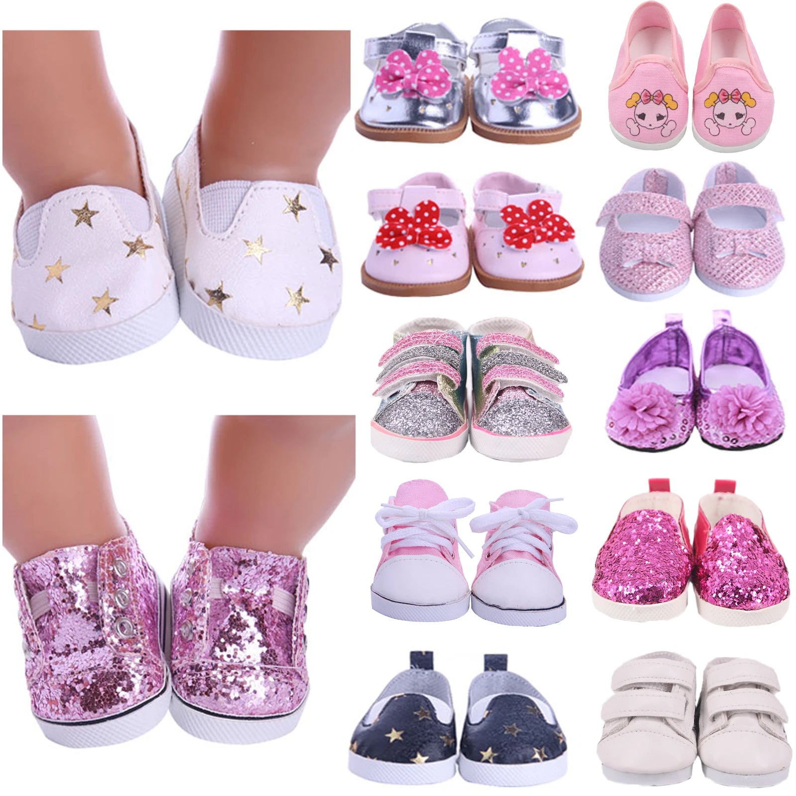 doll shoes clothes handmade boots 7cm shoes