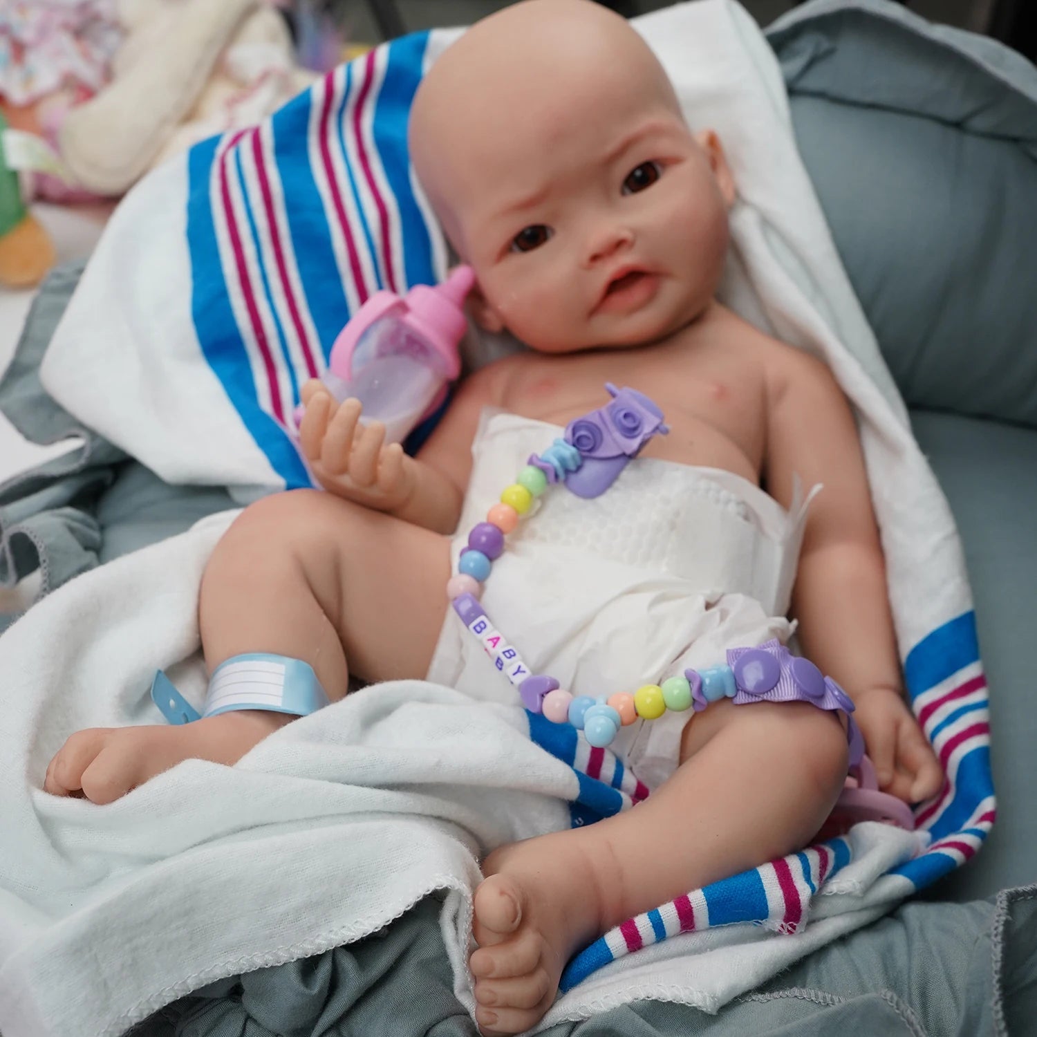 lifelike mini reborn doll surprice children anti-stress