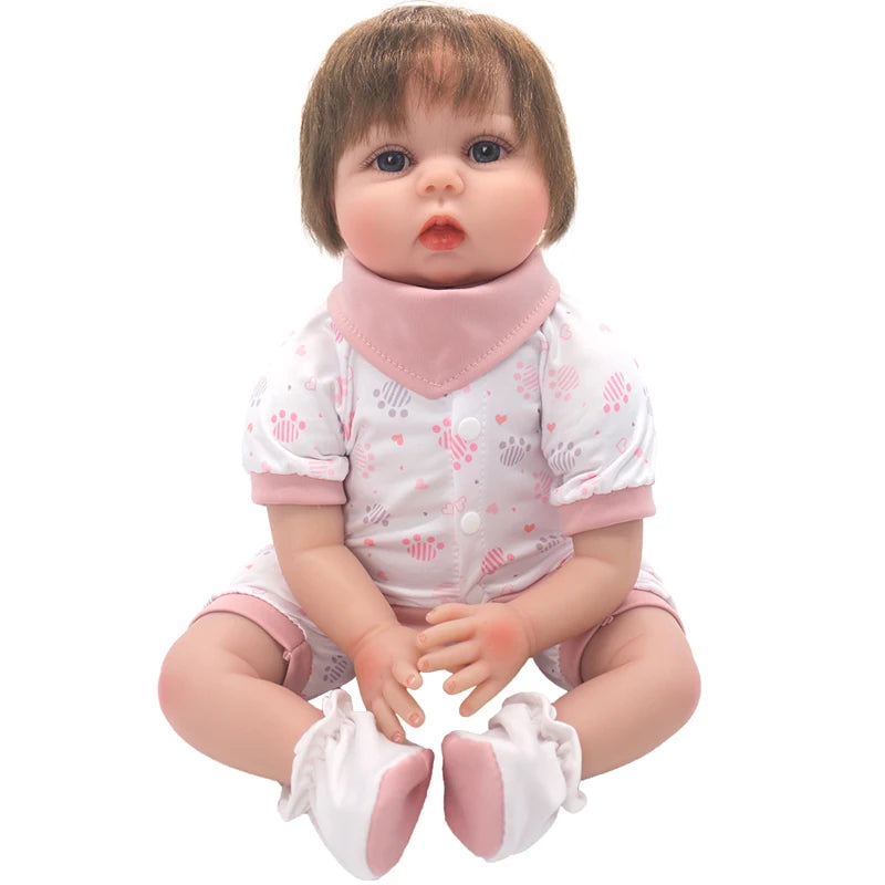 50-55cm reborn baby doll clothes rompers 22 inch doll clothes dress skirt toys outfit