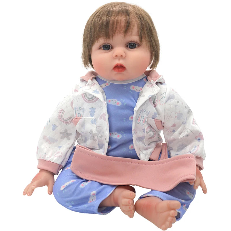 50-55cm reborn baby doll clothes rompers 22 inch doll clothes dress skirt toys outfit