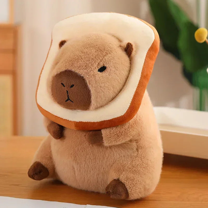 Kawaii Anime Capybara Bread Plush Toy Creative Stuffed Animals Capybara Toast Doll Girl Birthday Toys Girlfriend Cute Gift | Tesoro Dolls