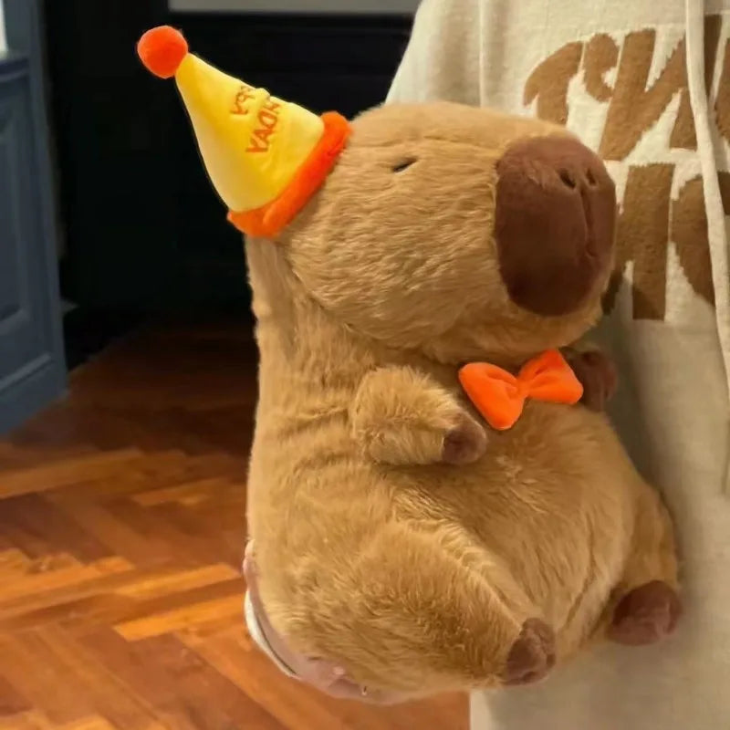 capybara plush doll cute capibara anime fluffty toy kawaii plushie happy birthday doll gift