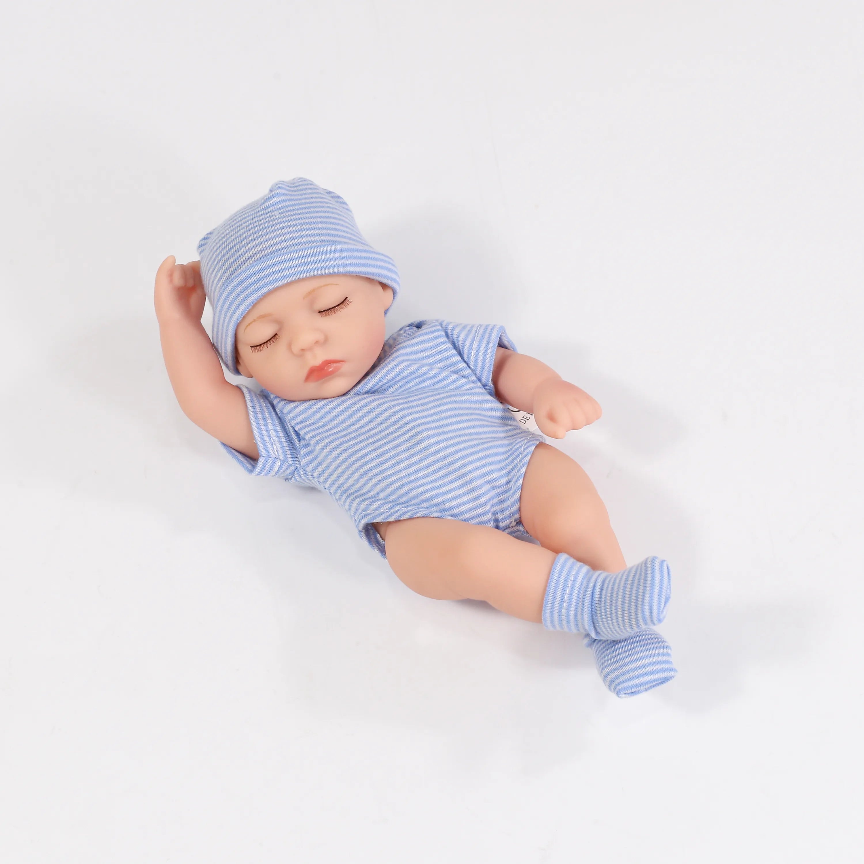 New Silicone Reborn Dolls 20cm Baby Reborn Toys Waterproof Vinyl Bebe Doll Cute Mini Reborn Baby Doll For Girls Birthday Gift | Tesoro Dolls