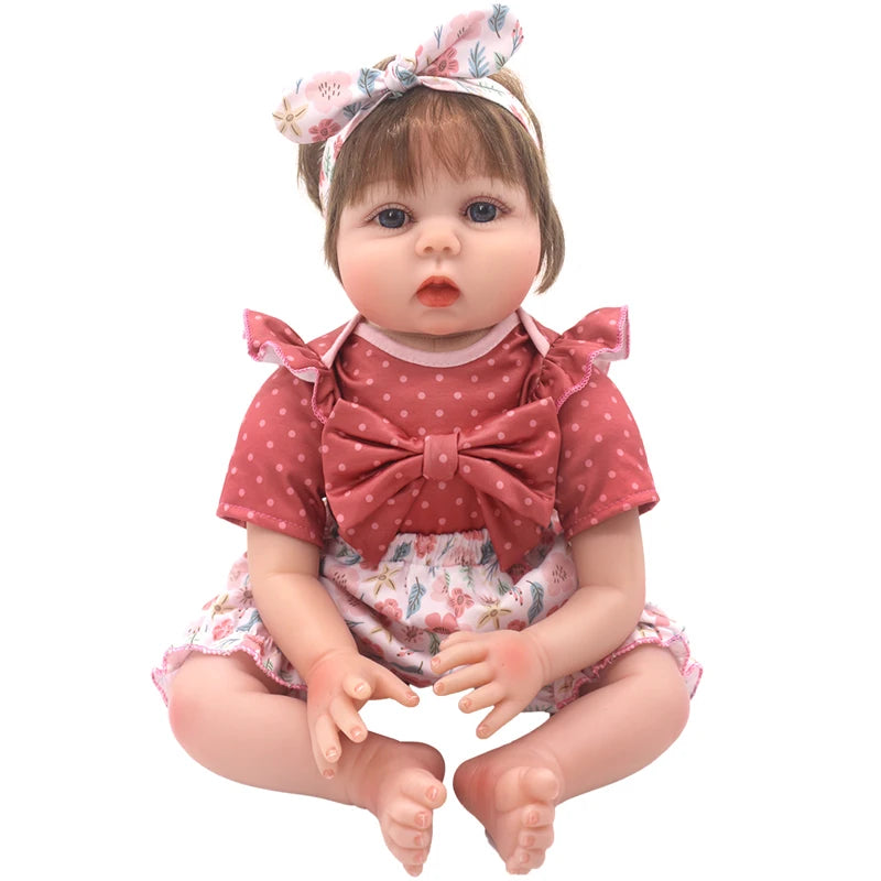 50-55cm Reborn Baby Doll Clothes Rompers 22 Inch Doll Clothes Dress Skirt Toys Outfit | Tesoro Dolls