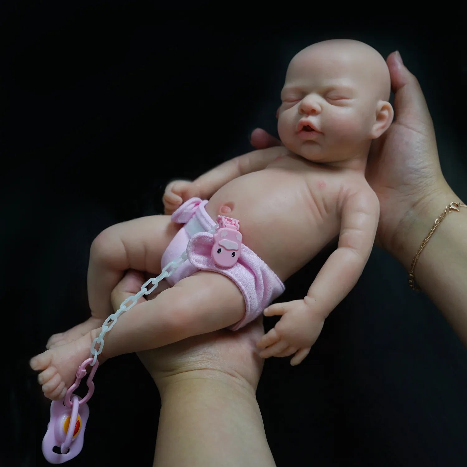 Micro Preemie Full Body Silicone Baby Doll Boy & Girl Lifelike Reborn Doll Surprice Children Anti-Stress | Tesoro Dolls