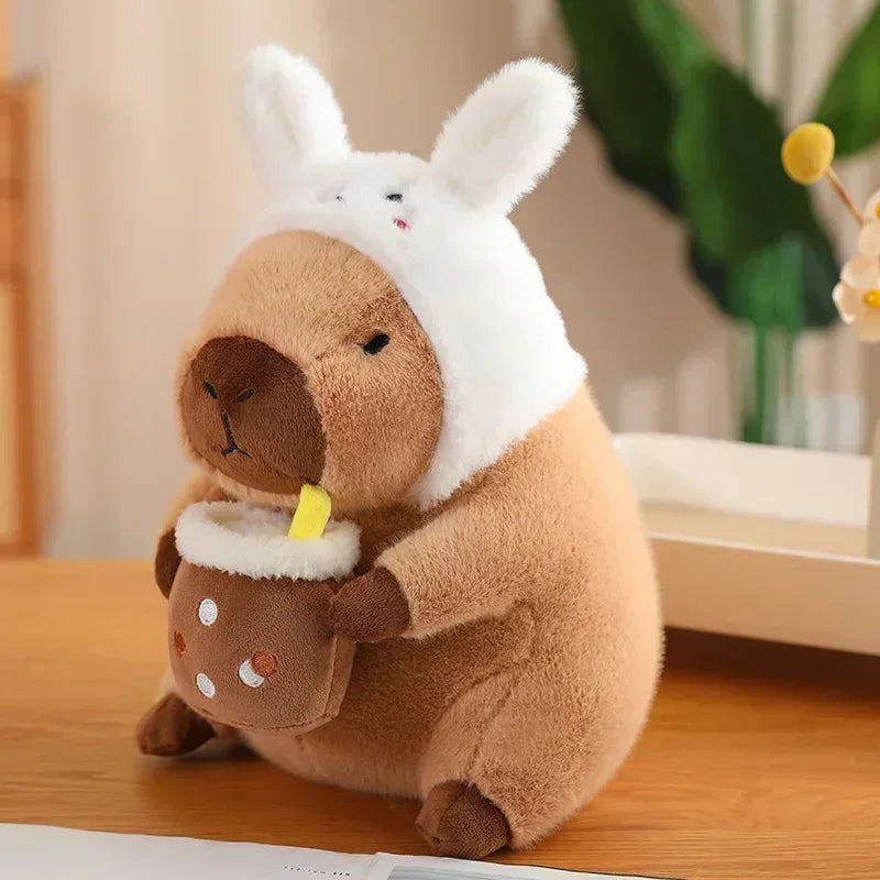 Kawaii Anime Capybara Bread Plush Toy Creative Stuffed Animals Capybara Toast Doll Girl Birthday Toys Girlfriend Cute Gift | Tesoro Dolls