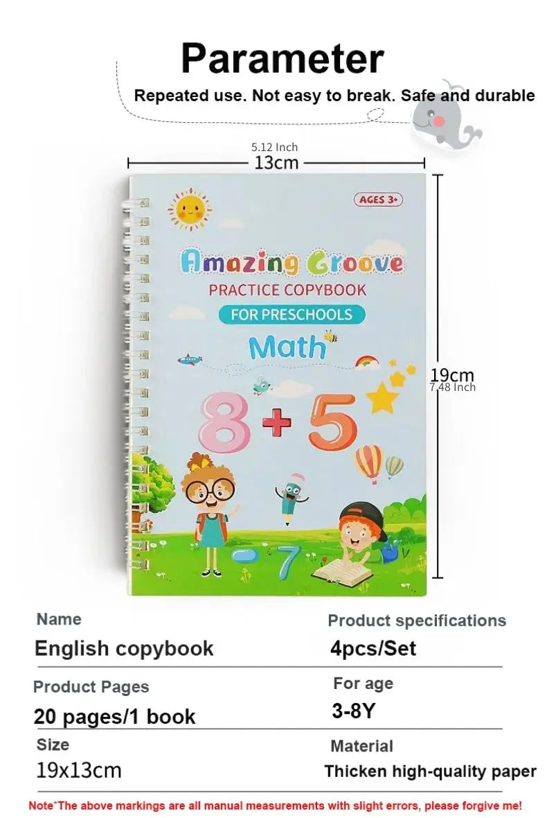 copy book magic practice children'