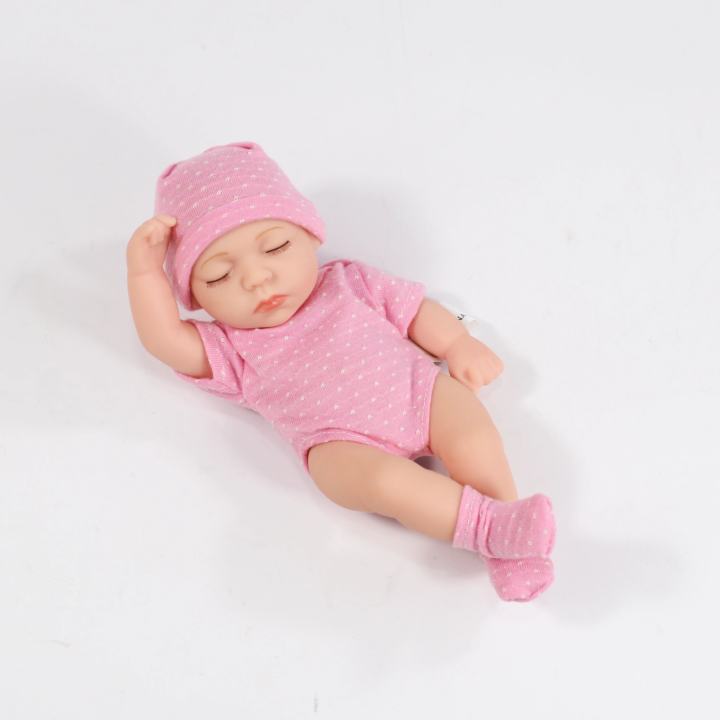 New Silicone Reborn Dolls 20cm Baby Reborn Toys Waterproof Vinyl Bebe Doll Cute Mini Reborn Baby Doll For Girls Birthday Gift | Tesoro Dolls