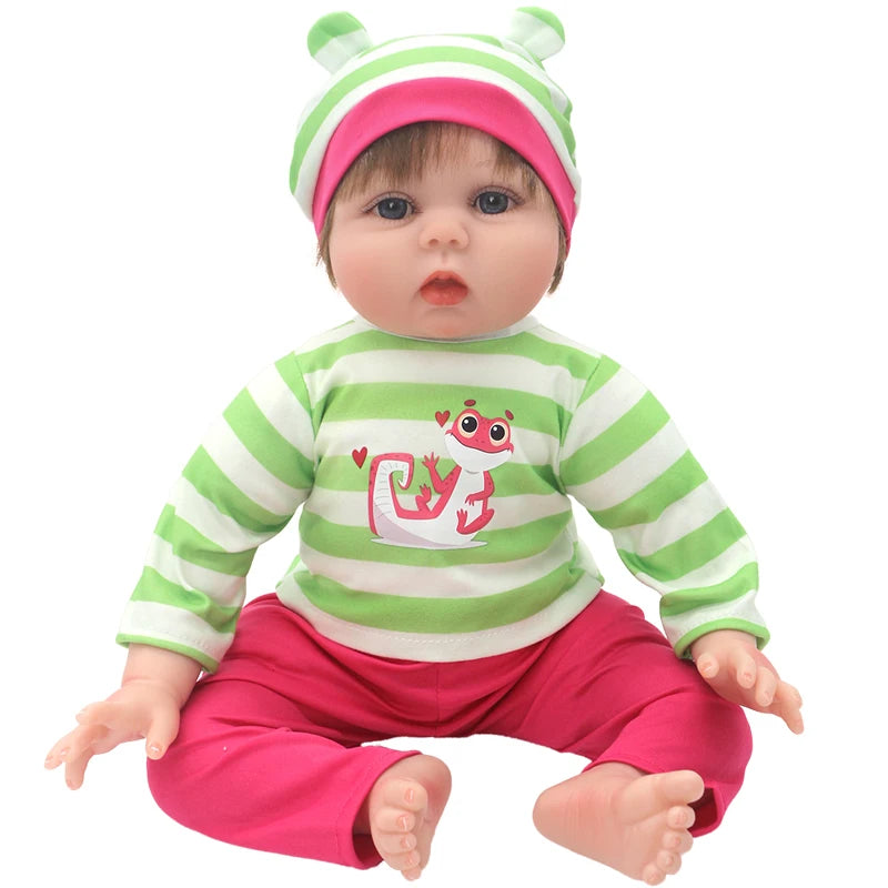 50-55cm reborn baby doll clothes rompers 22 inch doll clothes dress skirt toys outfit