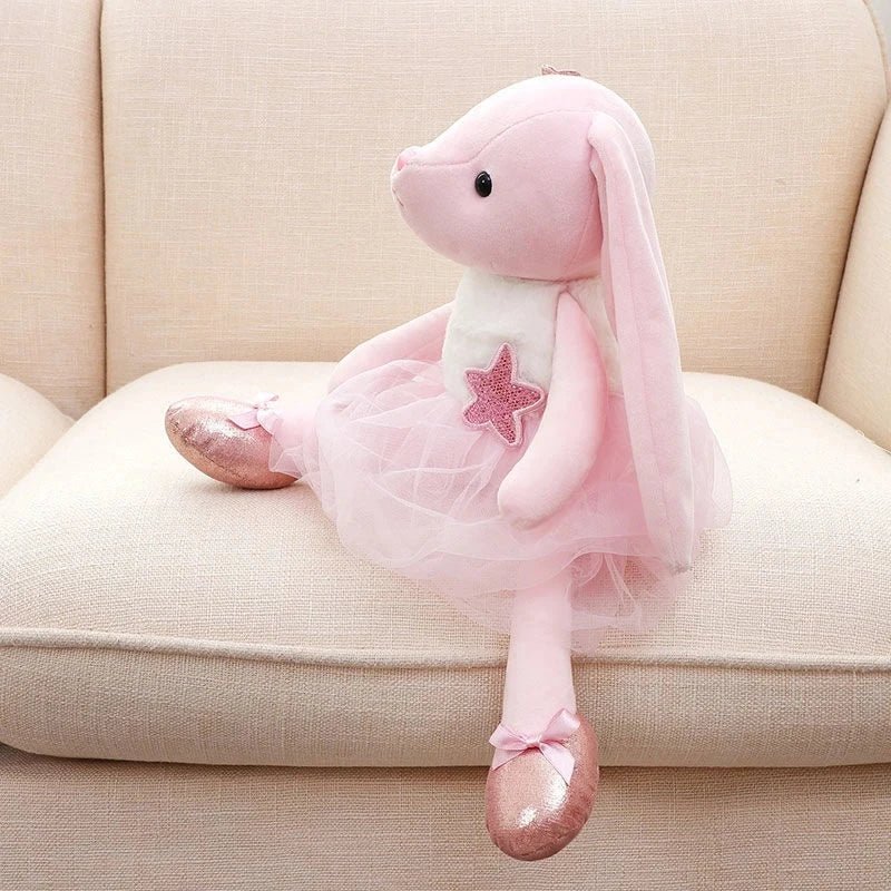 bunny plush toys stuffed animals rabbit kawaii  soft long legs plush toy dolls children appease towel girls easter birthday gift