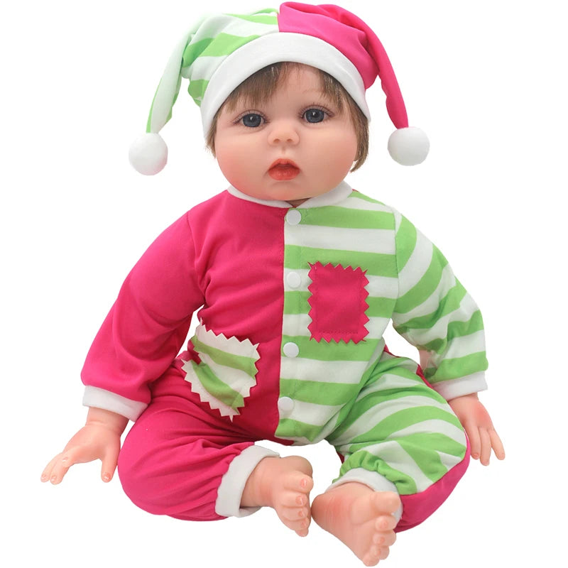 50-55cm reborn baby doll clothes rompers 22 inch doll clothes dress skirt toys outfit