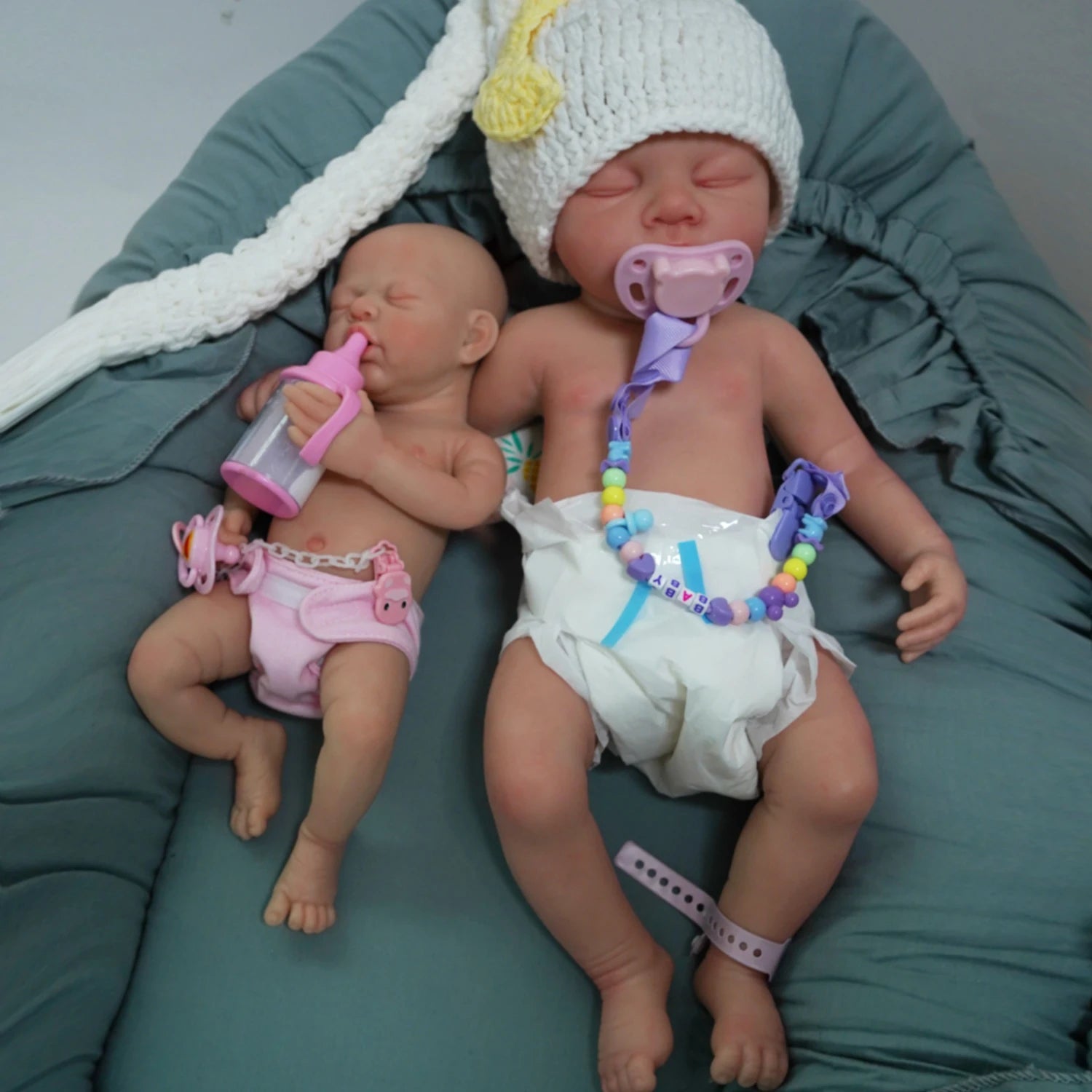 Micro Preemie Full Body Silicone Baby Doll Boy & Girl Lifelike Reborn Doll Surprice Children Anti-Stress | Tesoro Dolls