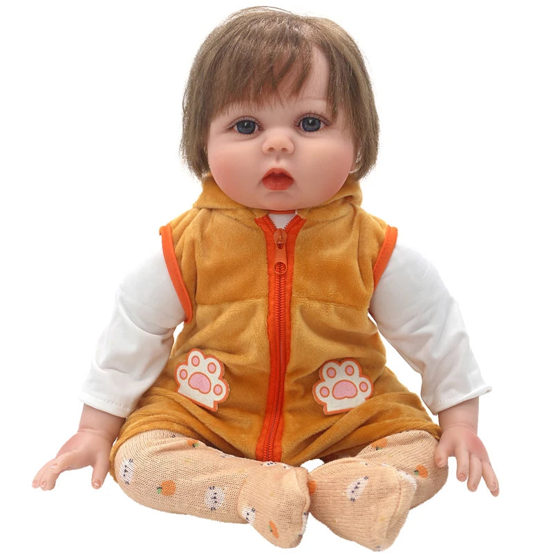 50-55cm reborn baby doll clothes rompers 22 inch doll clothes dress skirt toys outfit