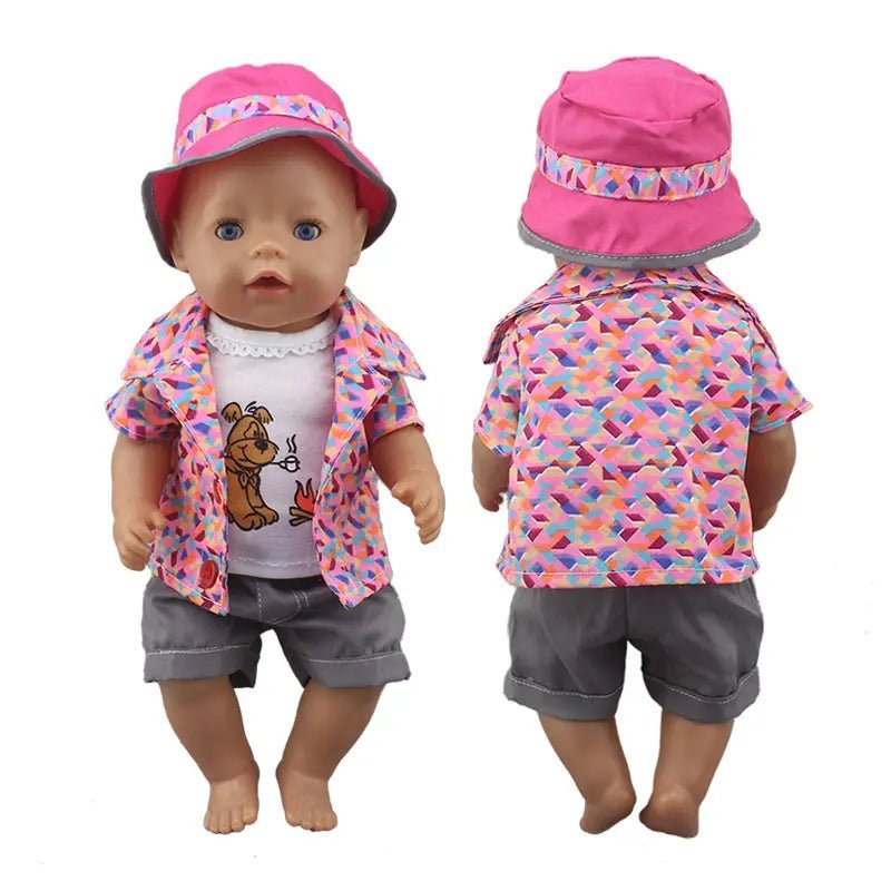 43cm baby doll 17 inch reborn baby doll clothes - 16