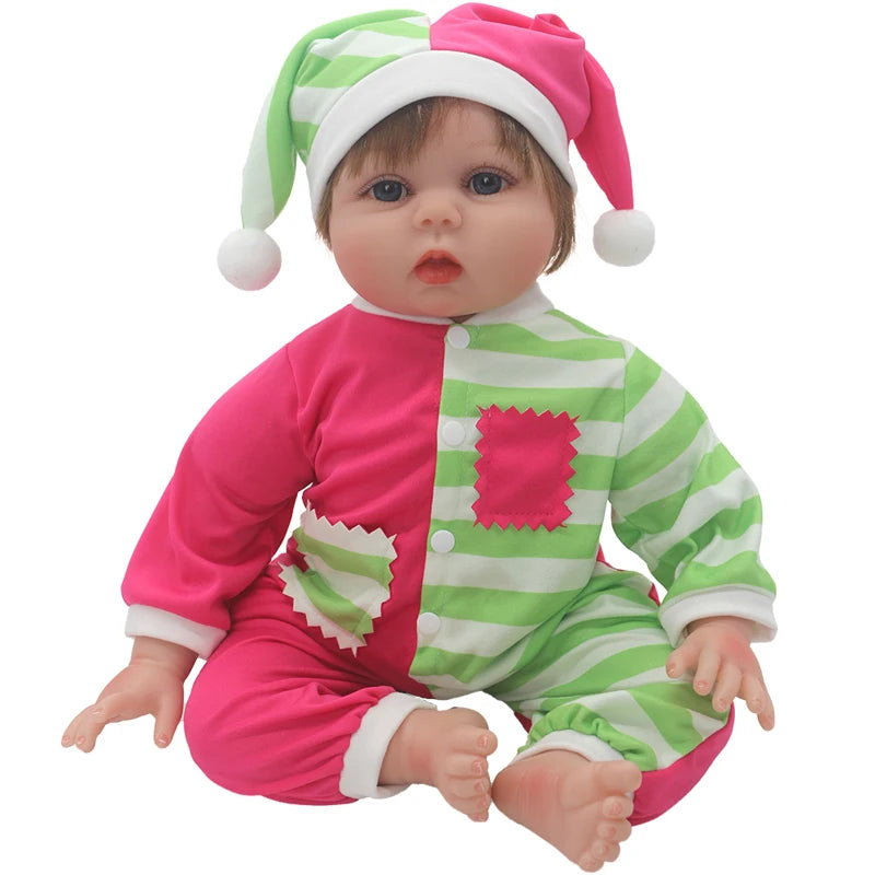 50-55cm reborn baby doll clothes rompers 22 inch doll clothes dress skirt toys outfit