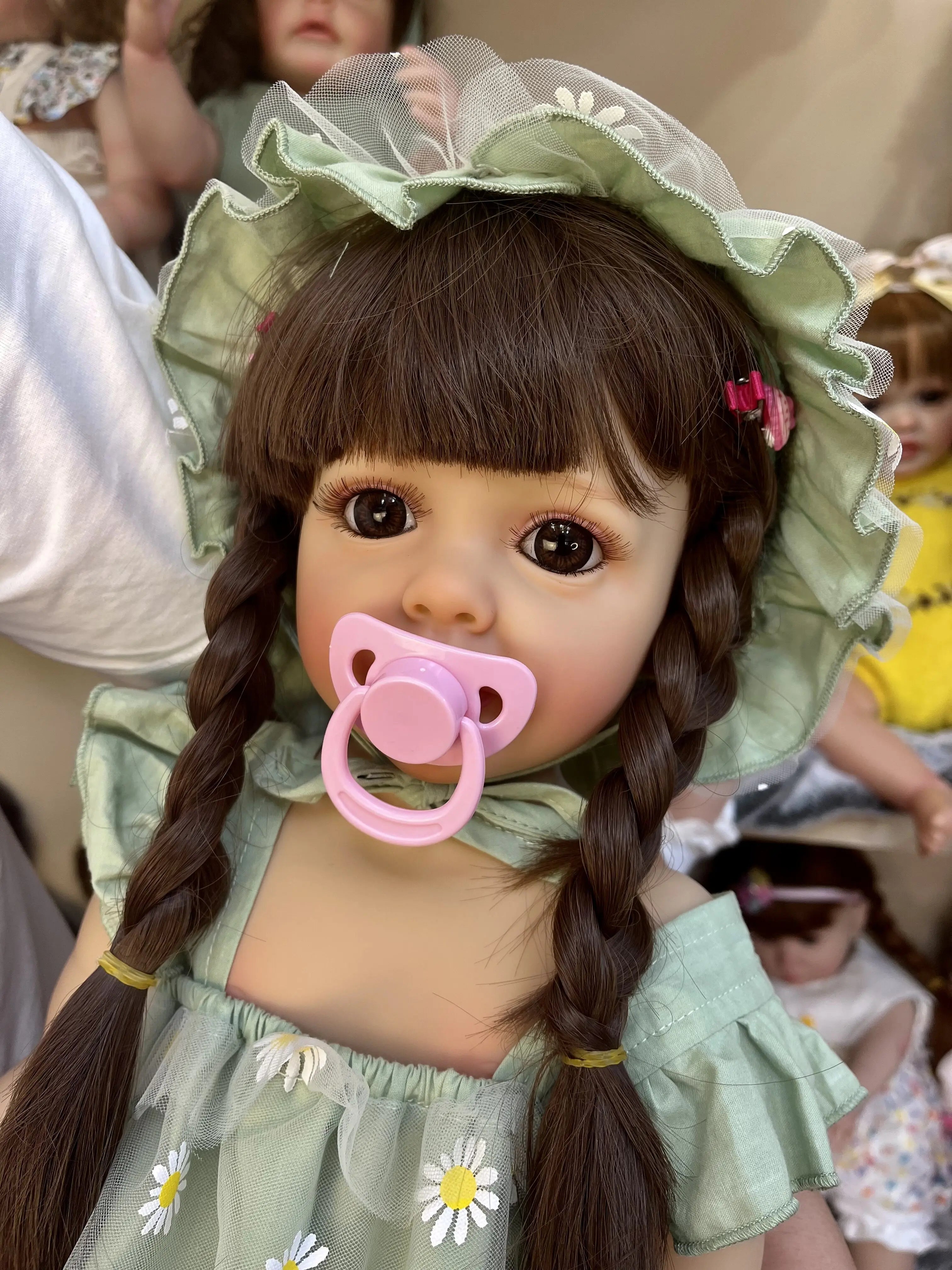 NPK 55CM full body soft silicone vinyl Reborn Toddler Girl Betty Pretty Princess lifelike Baby Doll Christmas Gift for Grils | Tesoro Dolls