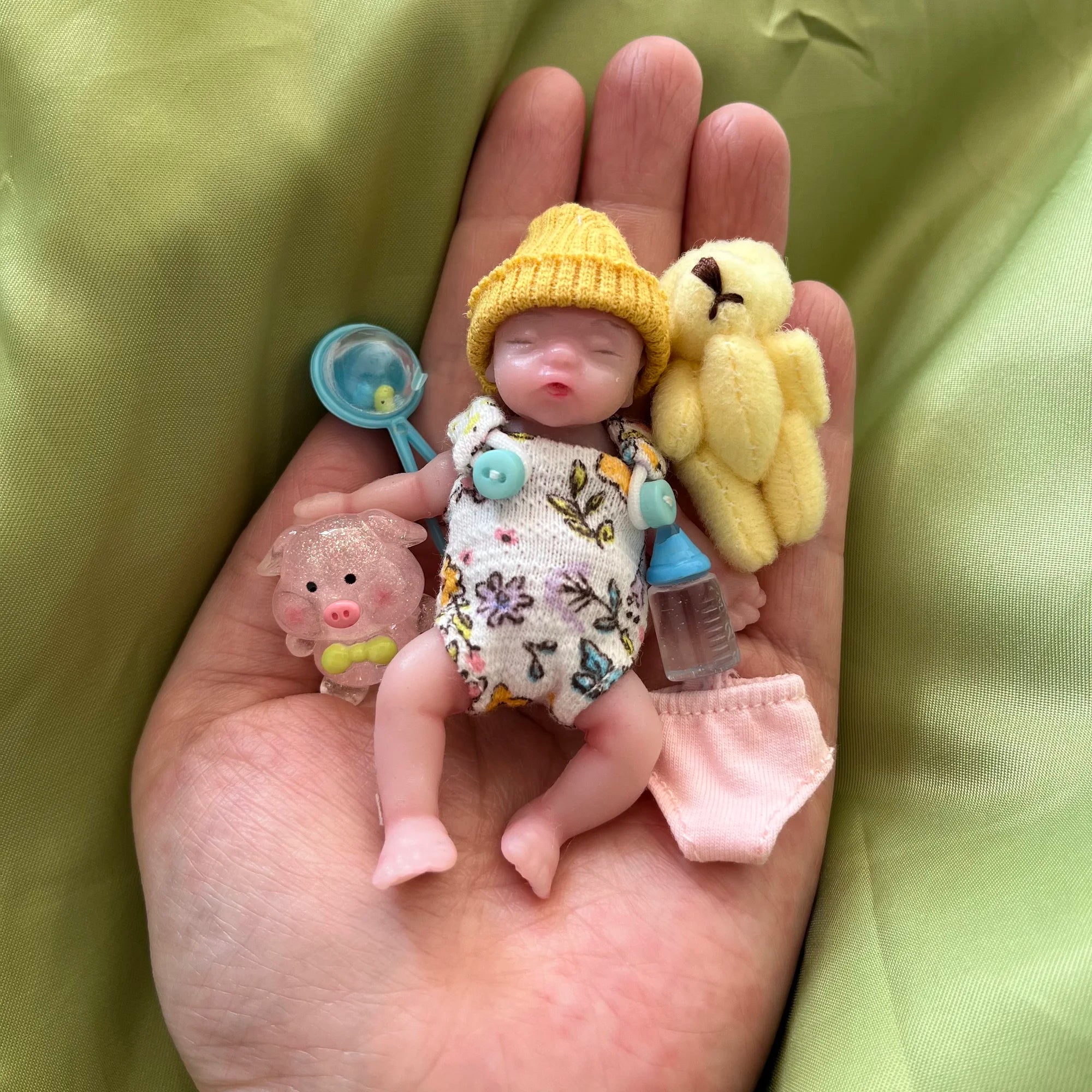 reborn baby girl soft touching feeling flexible doll