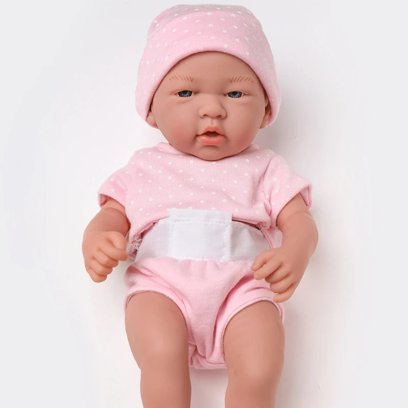 35cm 14inch baby dolls cute soft silicone baby reborn baby doll toys