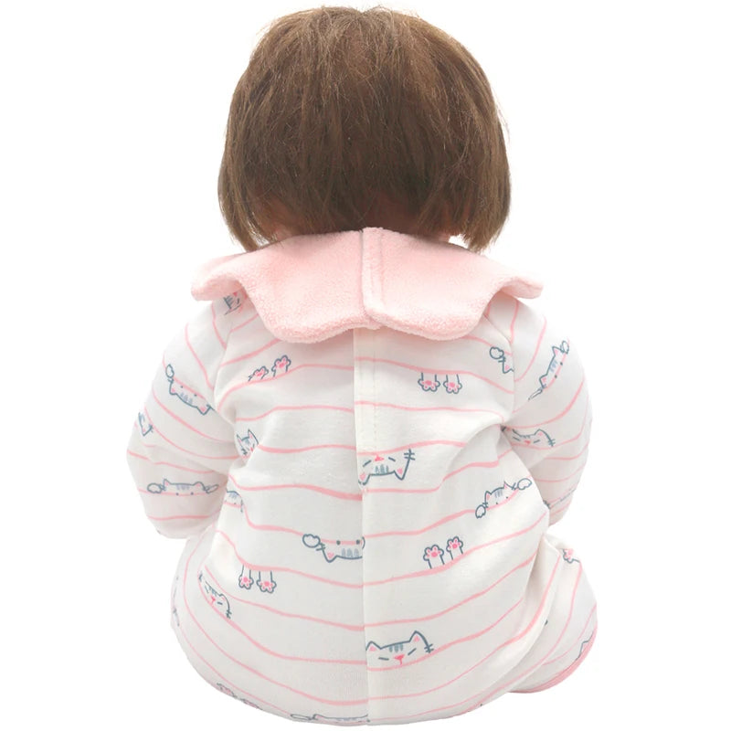 50-55cm Reborn Baby Doll Clothes Rompers 22 Inch Doll Clothes Dress Skirt Toys Outfit | Tesoro Dolls