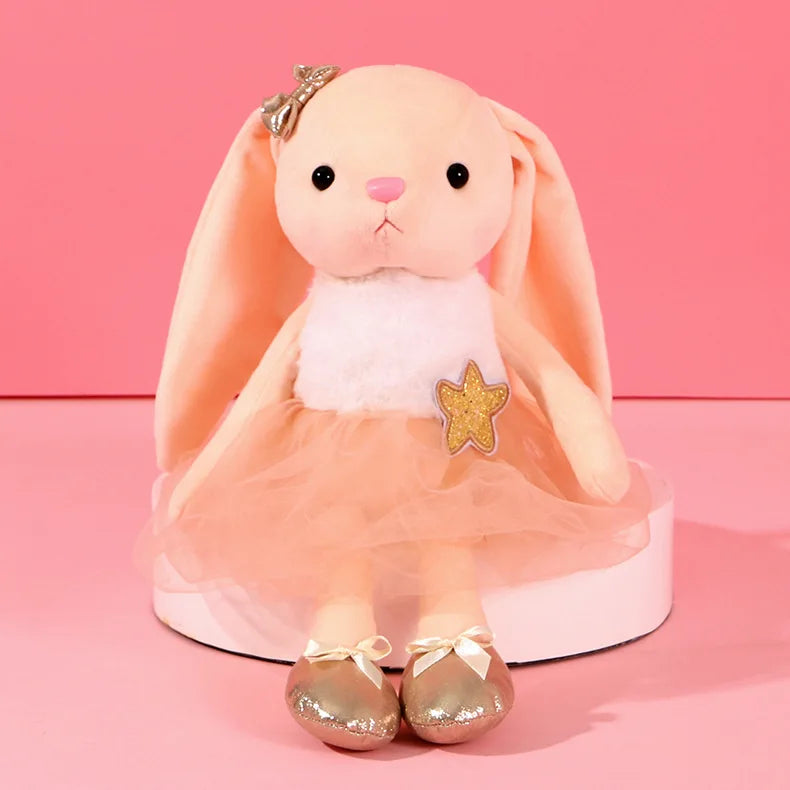 bunny plush toys stuffed animals rabbit kawaii  soft long legs plush toy dolls children appease towel girls easter birthday gift