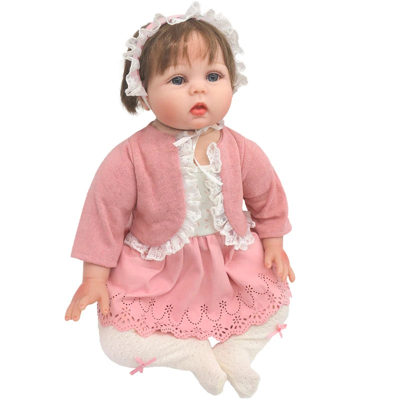 50-55cm reborn baby doll clothes rompers 22 inch doll clothes dress skirt toys outfit