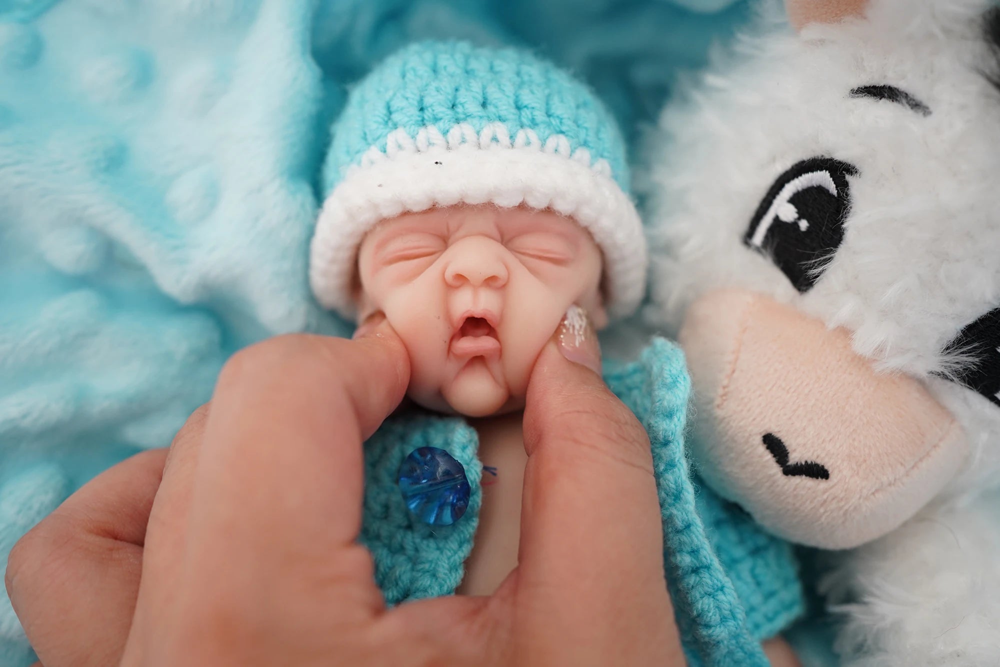 lifelike mini reborn doll surprice children anti-stress