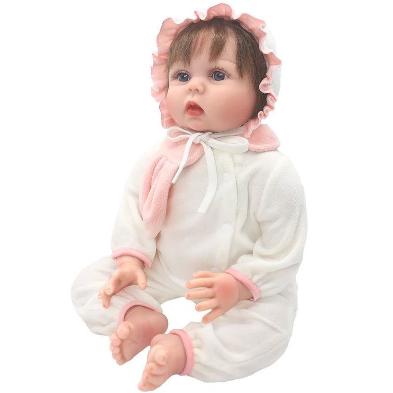 50-55cm reborn baby doll clothes rompers 22 inch doll clothes dress skirt toys outfit