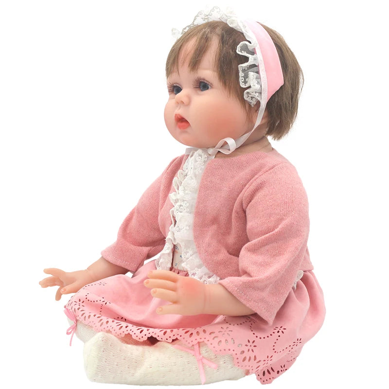 50-55cm reborn baby doll clothes rompers 22 inch doll clothes dress skirt toys outfit