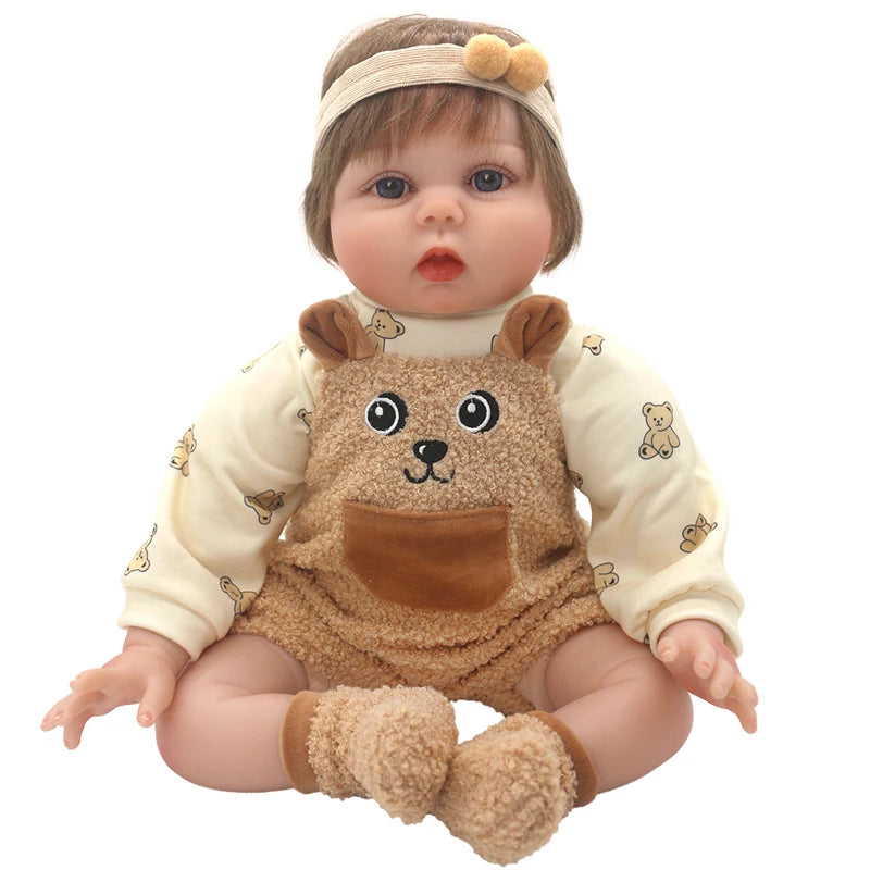 50-55cm reborn baby doll clothes rompers 22 inch doll clothes dress skirt toys outfit