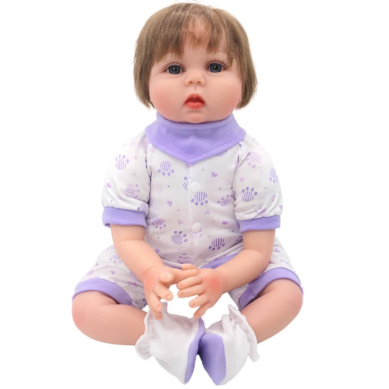 50-55cm reborn baby doll clothes rompers 22 inch doll clothes dress skirt toys outfit