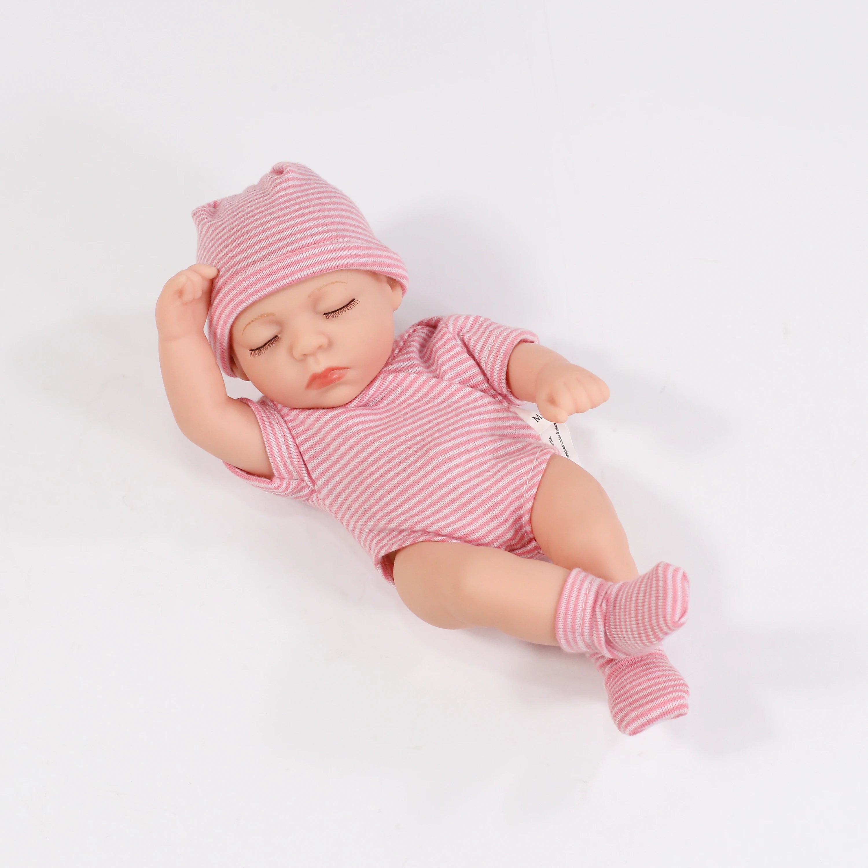 New Silicone Reborn Dolls 20cm Baby Reborn Toys Waterproof Vinyl Bebe Doll Cute Mini Reborn Baby Doll For Girls Birthday Gift | Tesoro Dolls