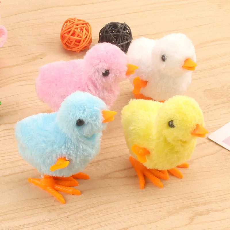 chick plush animals toy kids boy girl stuffed animals chick clockwork walking toys children fun gifts