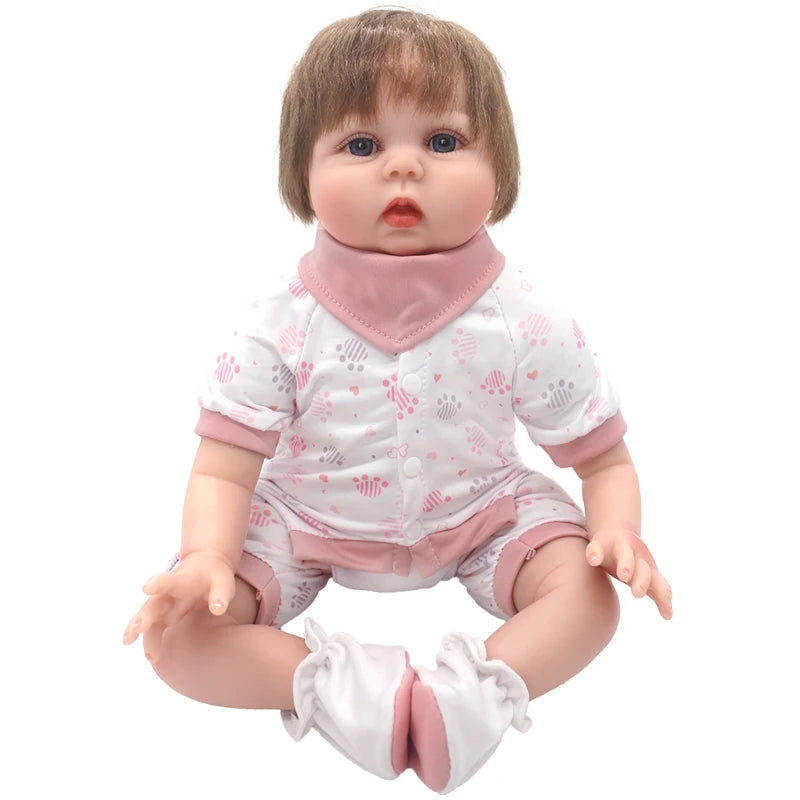 50-55cm reborn baby doll clothes rompers 22 inch doll clothes dress skirt toys outfit