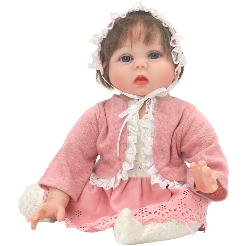 50-55cm Reborn Baby Doll Clothes Rompers 22 Inch Doll Clothes Dress Skirt Toys Outfit | Tesoro Dolls