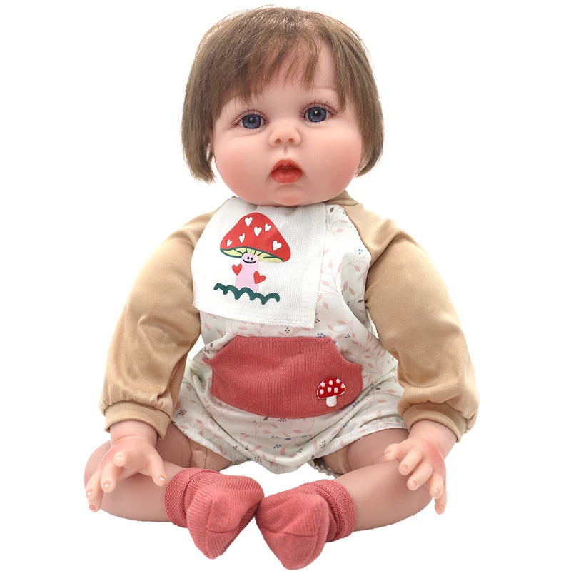 50-55cm reborn baby doll clothes rompers 22 inch doll clothes dress skirt toys outfit