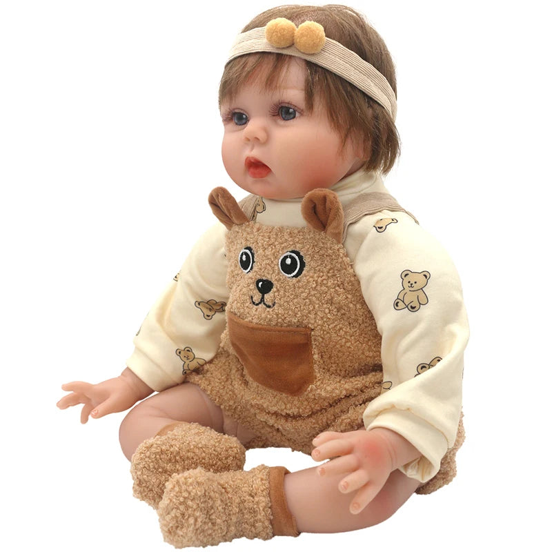 50-55cm reborn baby doll clothes rompers 22 inch doll clothes dress skirt toys outfit