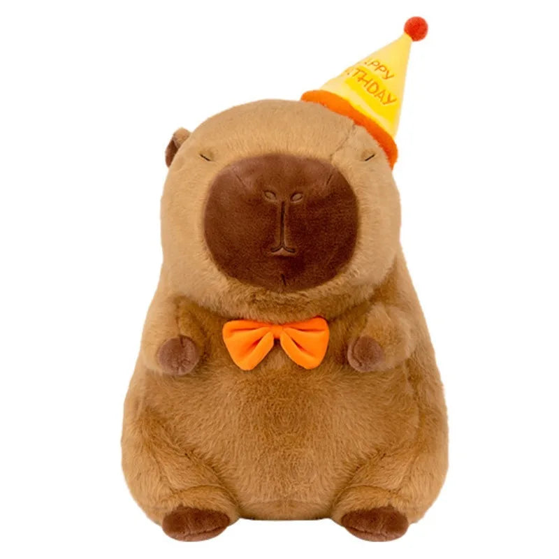 capybara plush doll cute capibara anime fluffty toy kawaii plushie happy birthday doll gift