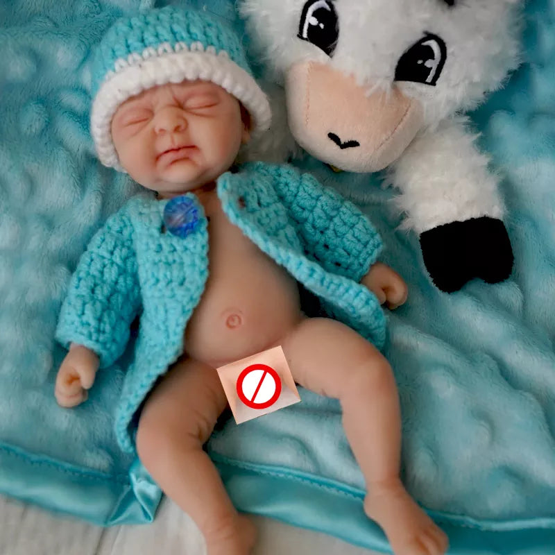 lifelike mini reborn doll surprice children anti-stress