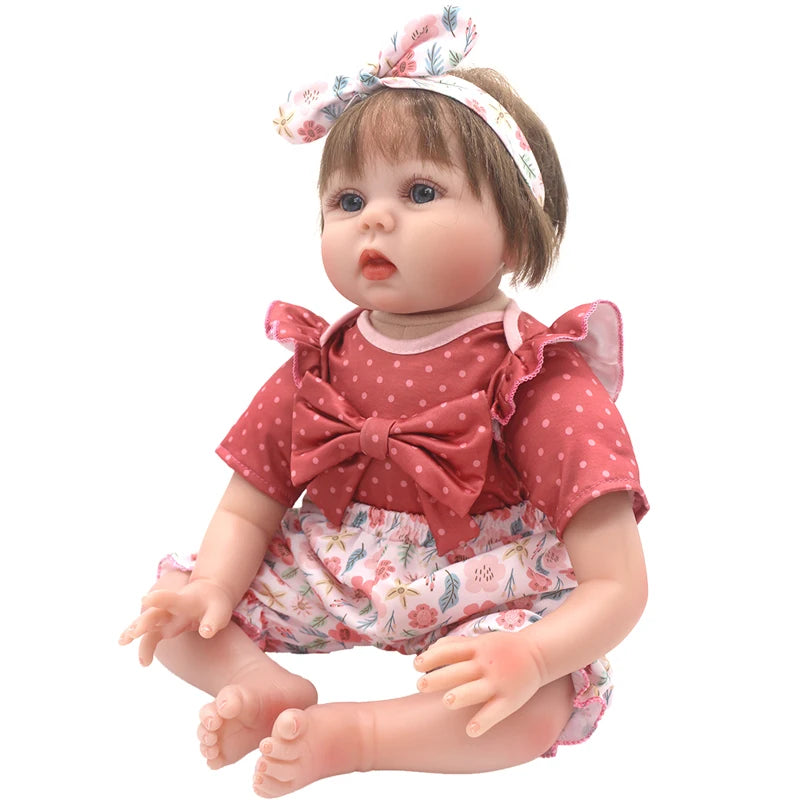 50-55cm reborn baby doll clothes rompers 22 inch doll clothes dress skirt toys outfit