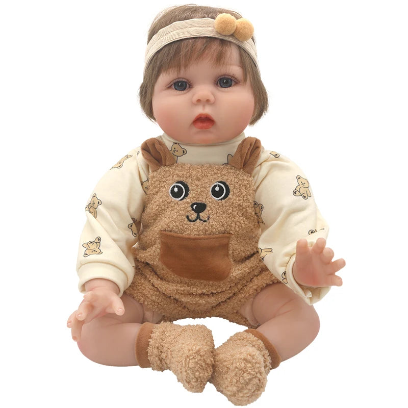 50-55cm reborn baby doll clothes rompers 22 inch doll clothes dress skirt toys outfit