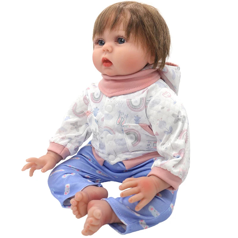 50-55cm reborn baby doll clothes rompers 22 inch doll clothes dress skirt toys outfit